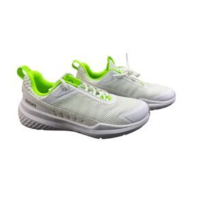 New Under Armour Project Rock BSR 5 Women's Size 9.5 White/Green Training Shoes